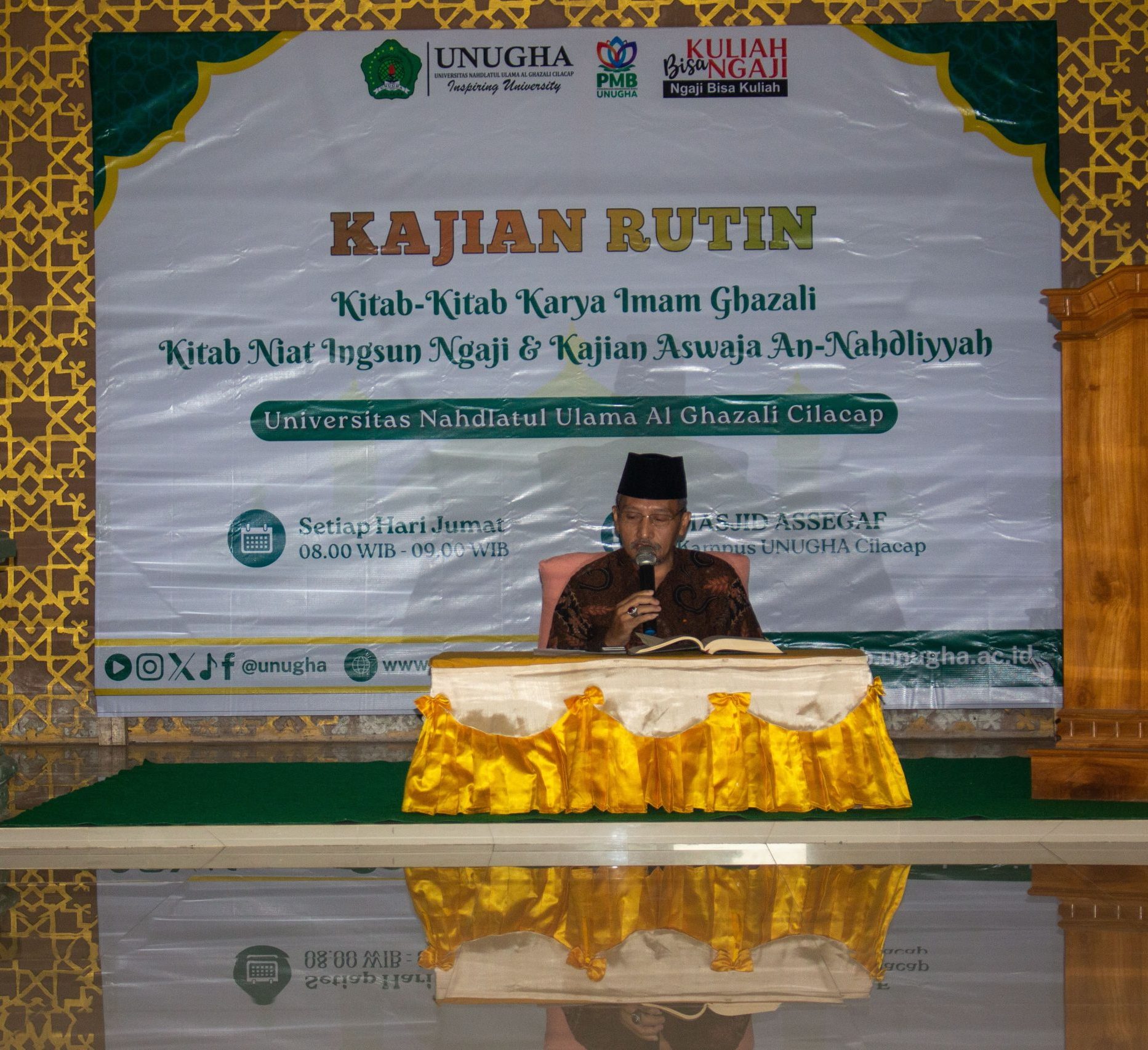 Kajian Keghozalian : “Dimensi Spiritual dan Hakikat Puasa Perspektif Imam Al Ghazali” Kajian Keghozalian : “Dimensi Spiritual dan Hakikat Puasa Perspektif Imam Al Ghazali”