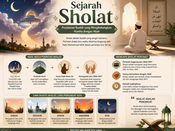 Sejarah Sholat: Perjalanan Ibadah yang Menghubungkan Hamba dengan Allah